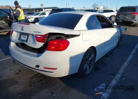 2016 BMW 428I xDrive from USA, damaged, VIN WBA3T1C53GP823831